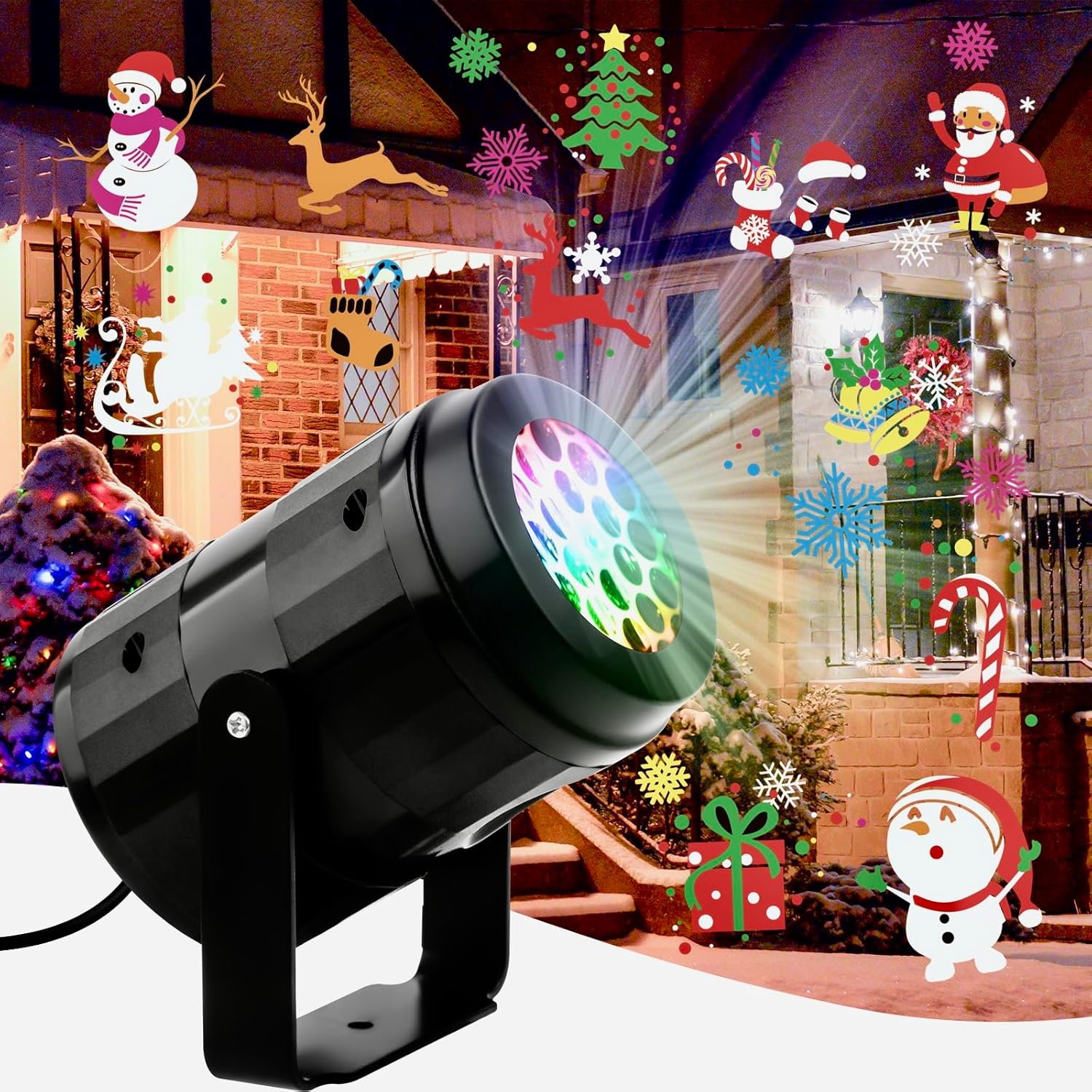 Proyector Navideño LED (16 Diseños)